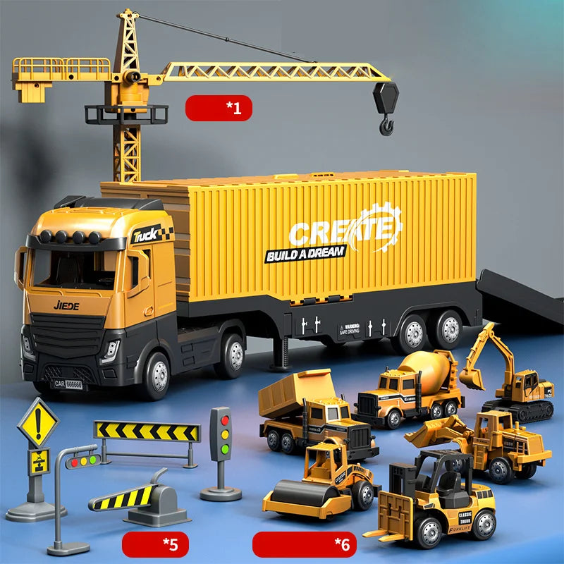 Mighty Builders Construction Fleet