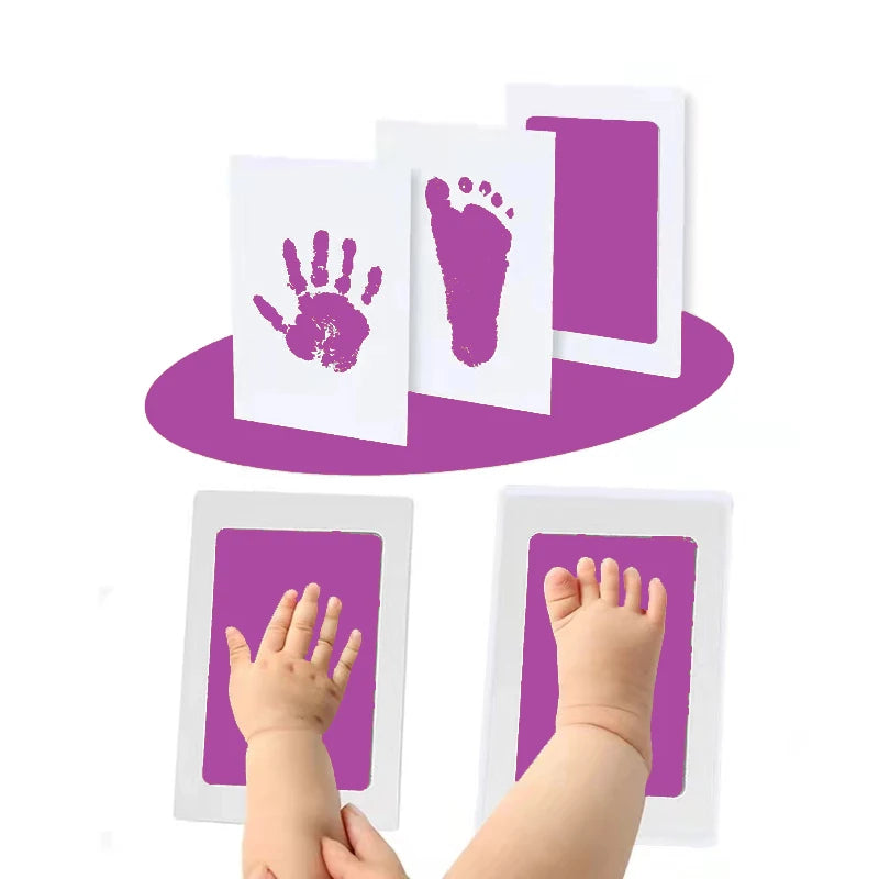 Baby Hand & Footprint Kit – Inkless, Safe Keepsake for Newborns