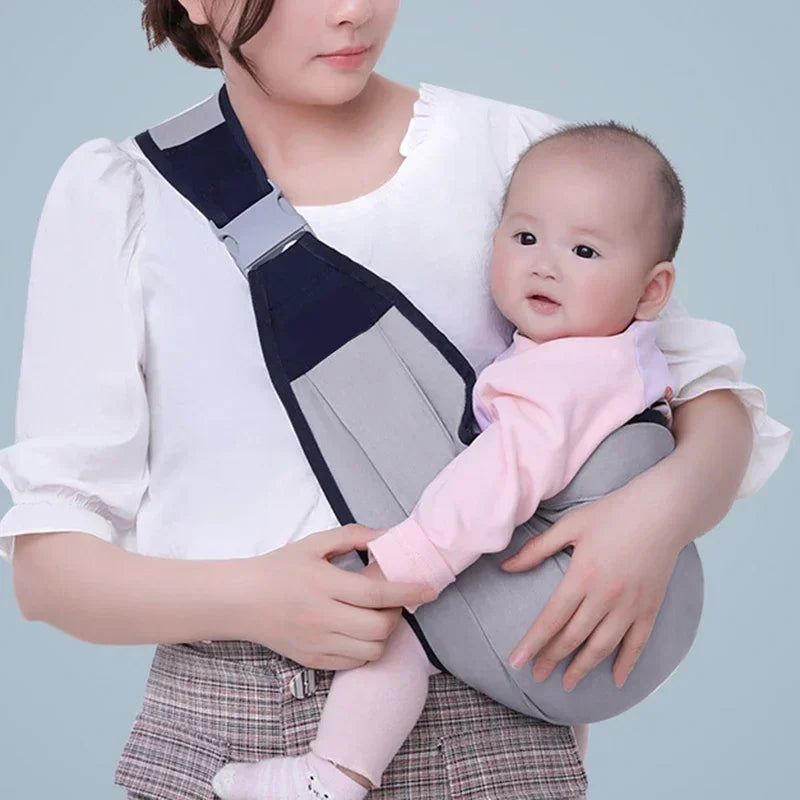 Ergonomic Baby Carrier Ring Sling – Adjustable Wrap for Newborns to Toddlers