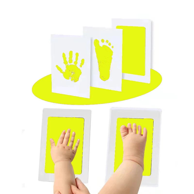 Baby Hand & Footprint Kit – Inkless, Safe Keepsake for Newborns