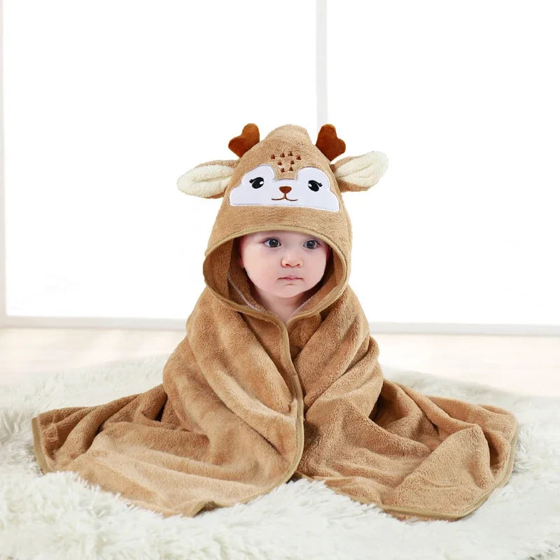 Fluffy Baby Bath Towel/Blanket