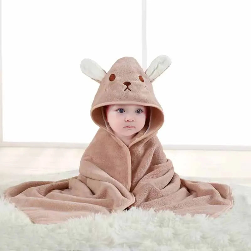 Fluffy Baby Bath Towel/Blanket