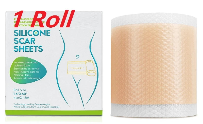 Silicone Scar Repair Tape – C-Section, Surgery & Burn Scar Treatment