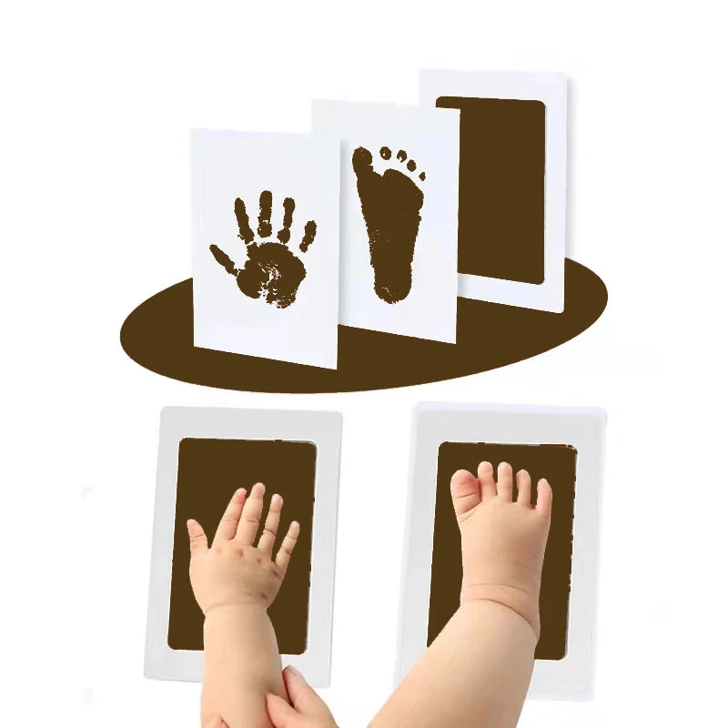 Baby Hand & Footprint Kit – Inkless, Safe Keepsake for Newborns