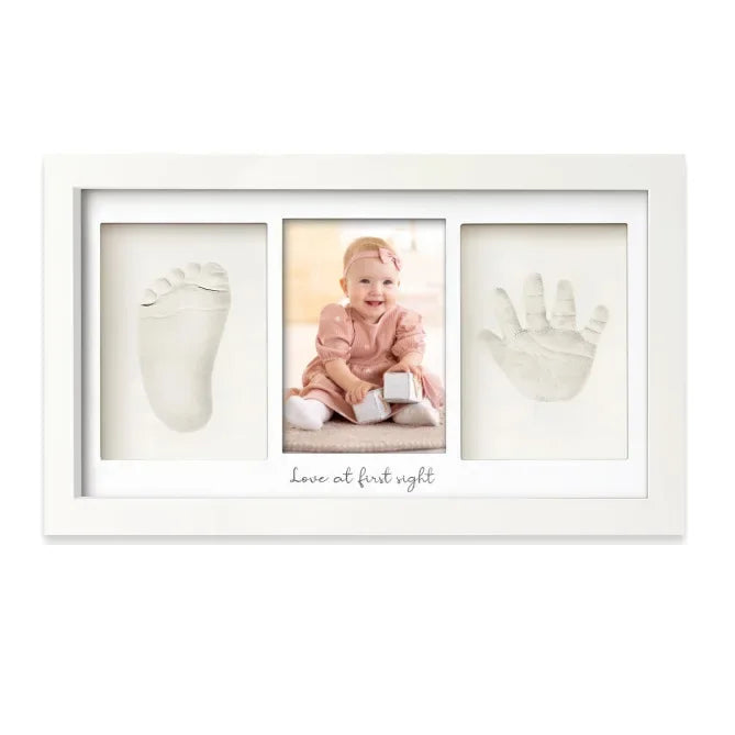 Baby Hand and Footprint Kit With Photo