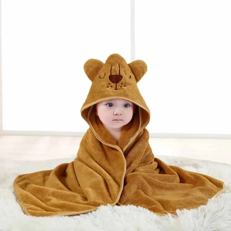 Fluffy Baby Bath Towel/Blanket