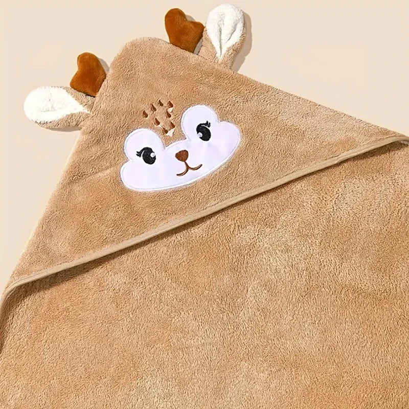 Fluffy Baby Bath Towel/Blanket