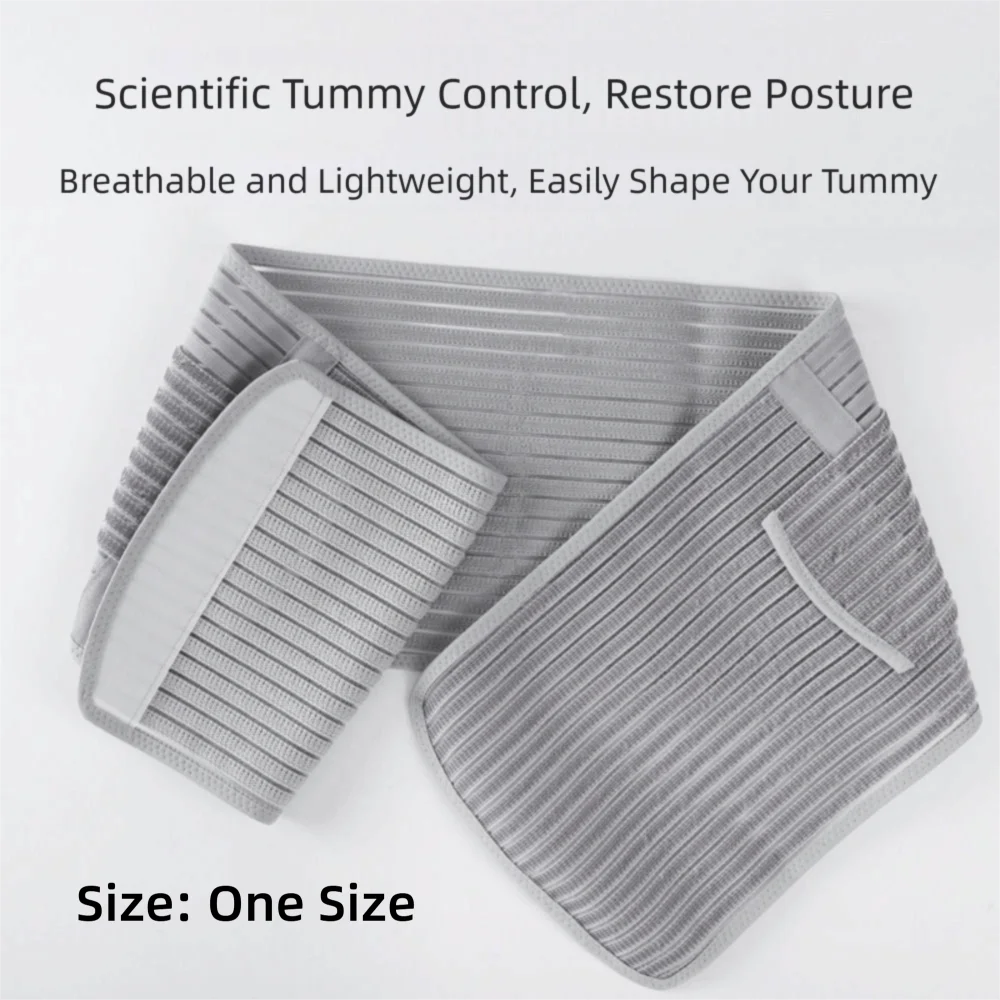 Postpartum Abdominal Binder – Breathable C-Section Recovery Belt & Belly Support Band